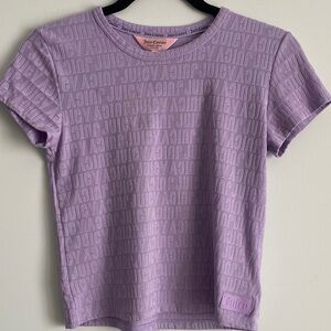 Juicy Couture Lavender Logo Tee
